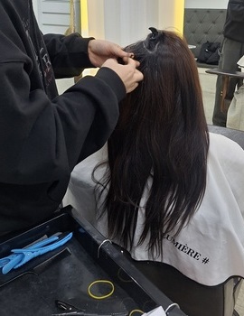 리터치받았어요